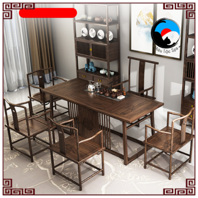 Thiết kế bộ bàn ghế Trung Quốc phong cách tân cổ điển, sang trọng và đẳng cấp phù hợp cho phòng khách của mọi gia đình, cửa hàng, spa, văn phòng,...